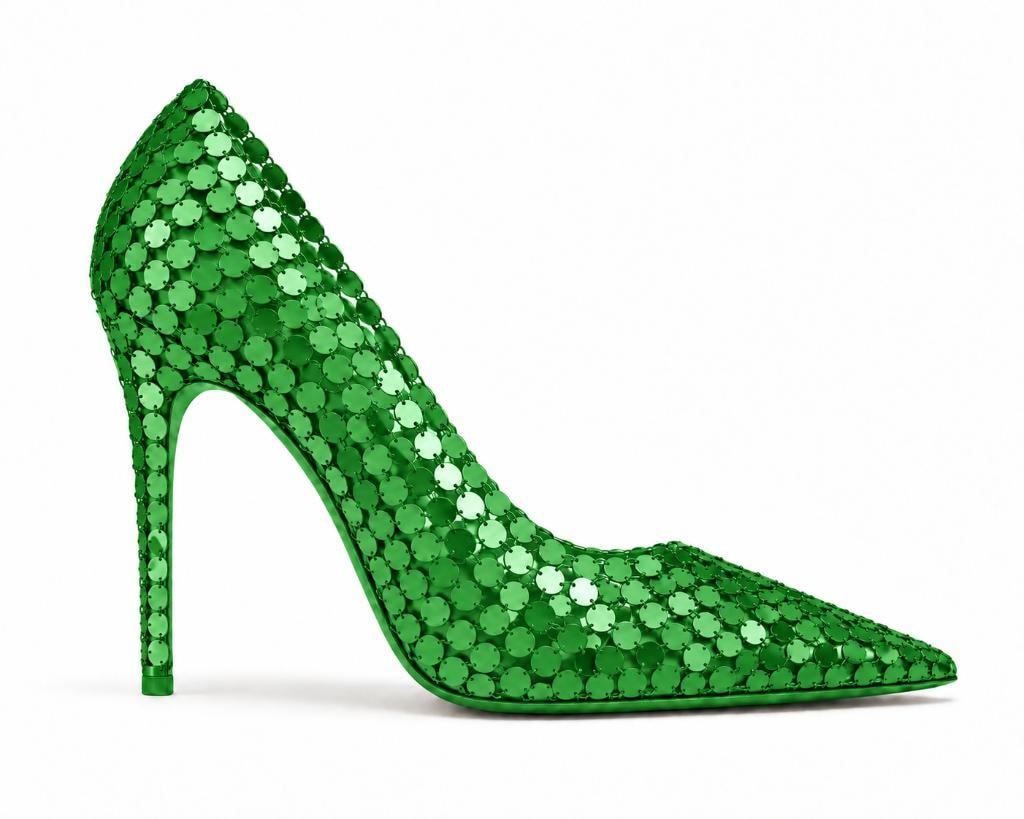 Mini Paillette Disco Pump