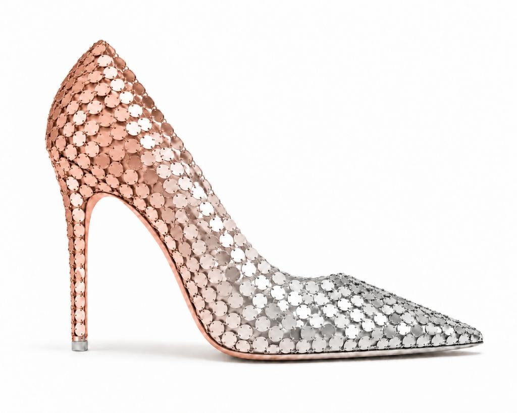 Gradient Mini Paillette Disco Pump