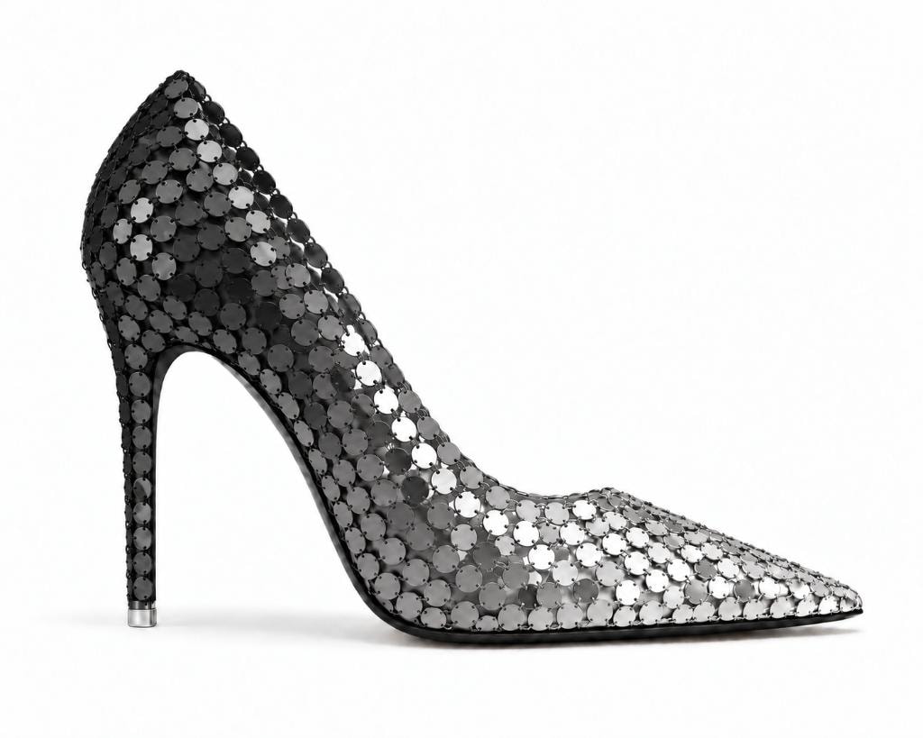 Gradient Mini Paillette Disco Pump