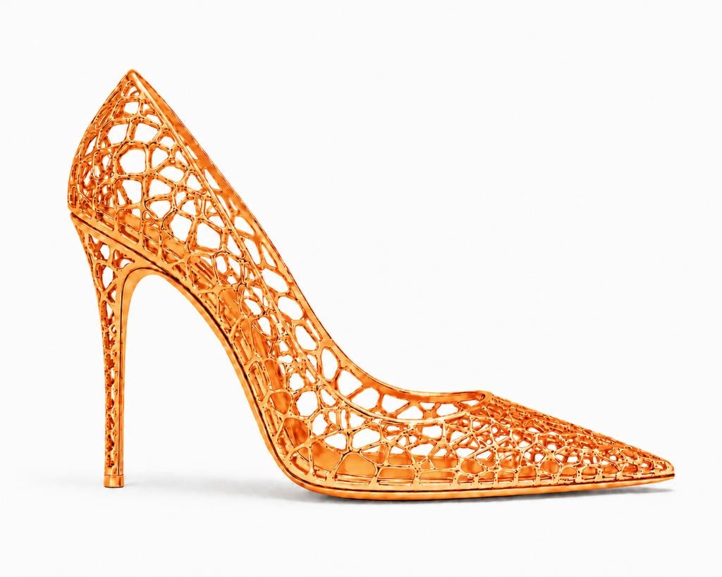Lattice Pump in Orange