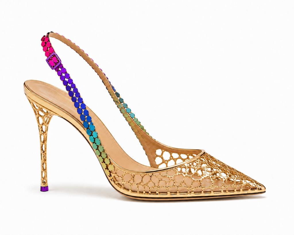 Gradient Lattice Slingback Pump